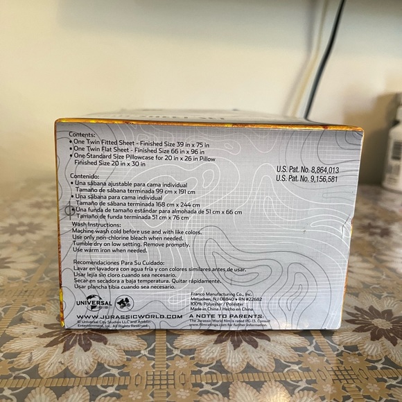 Jurassic World Kids Twin Sheet Set,New - Picture 9 of 10
